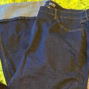 Torrid Dark Blue Flare & Wide Leg Jeans